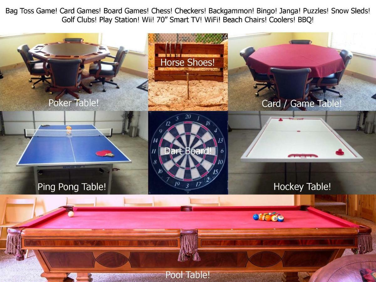 5-Star Luxury Tahoe Cabin! Great Location! Pool Table!Darts! Poker! Ping Pong! Games! South Lake Tahoe Exteriör bild